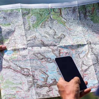 Routenplanung am Stoderzinken mit Karte und Wanderapp